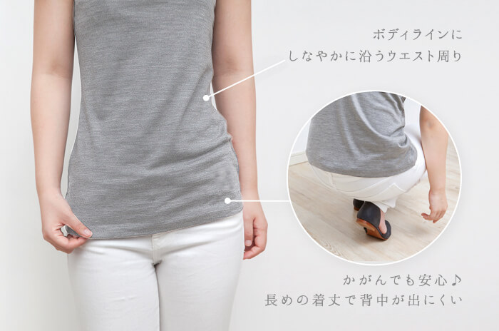 ウエスト周り
